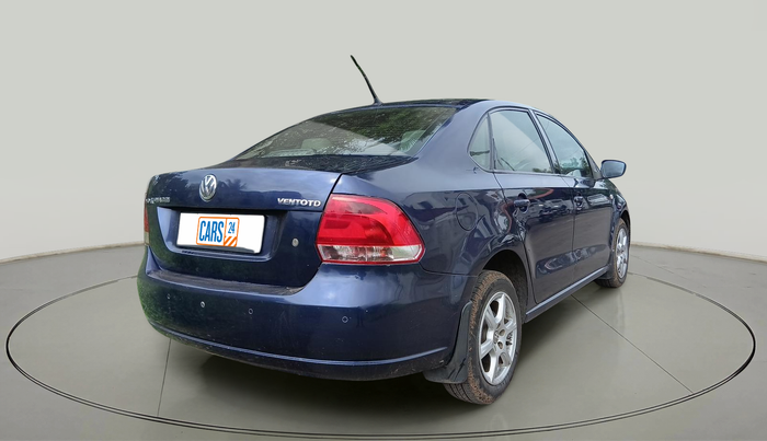 2012 Volkswagen Vento HIGHLINE DIESEL 1.6, Diesel, Manual, 1,67,914 km, exterior