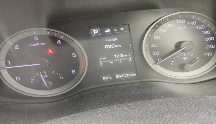 2017 Hyundai Tucson GLS 4WD AT DIESEL, Diesel, Automatic, 2,03,432 km, interior
