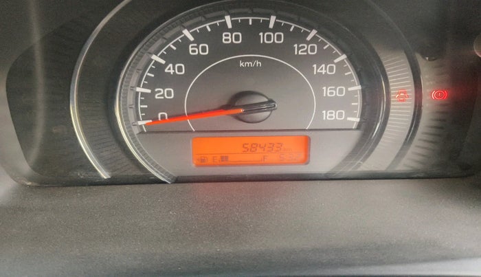 2019 Maruti New Wagon-R VXI 1.0, Petrol, Manual, 58,433 km, interior