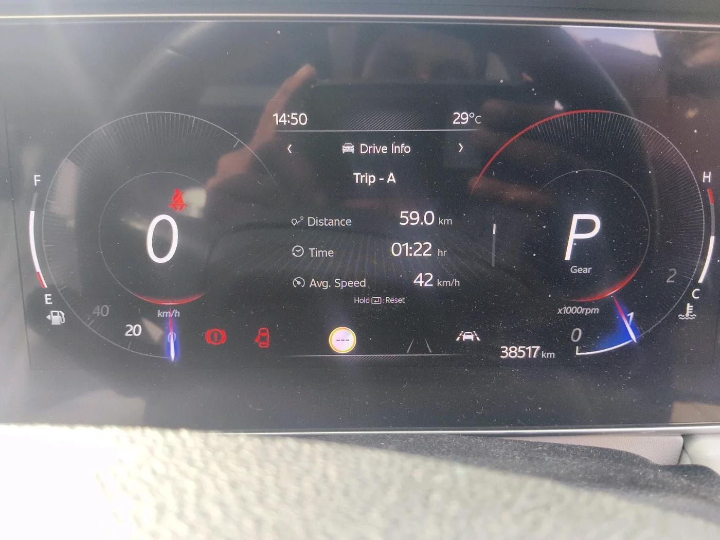 2023 Mahindra XUV700 AX 7 LUXURY D AT 7 STR, Diesel, Automatic, 38,517 km, interior