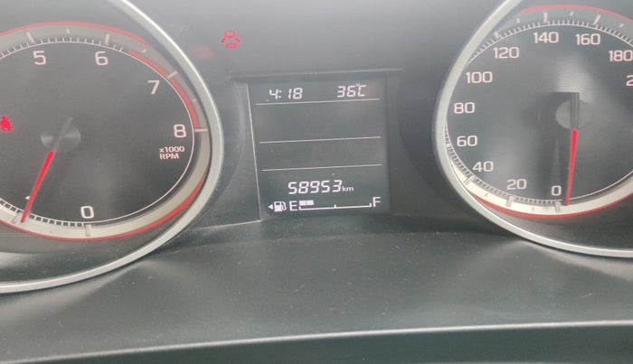 2018 Maruti Swift ZXI, Petrol, Manual, 58,953 km, interior