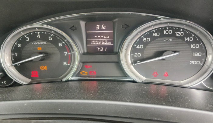 2017 Maruti Ciaz ZETA 1.4  MT PETROL, Petrol, Manual, 1,00,250 km, interior