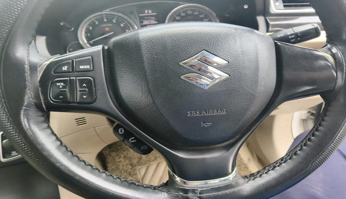 2017 Maruti Ciaz ZETA 1.4  MT PETROL, Petrol, Manual, 1,00,250 km, interior