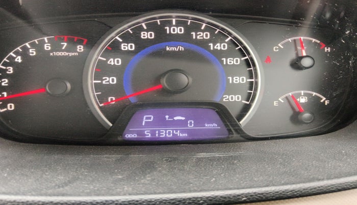 2016 Hyundai Grand i10 ASTA (O) AT 1.2 KAPPA VTVT, Petrol, Automatic, 51,304 km, interior