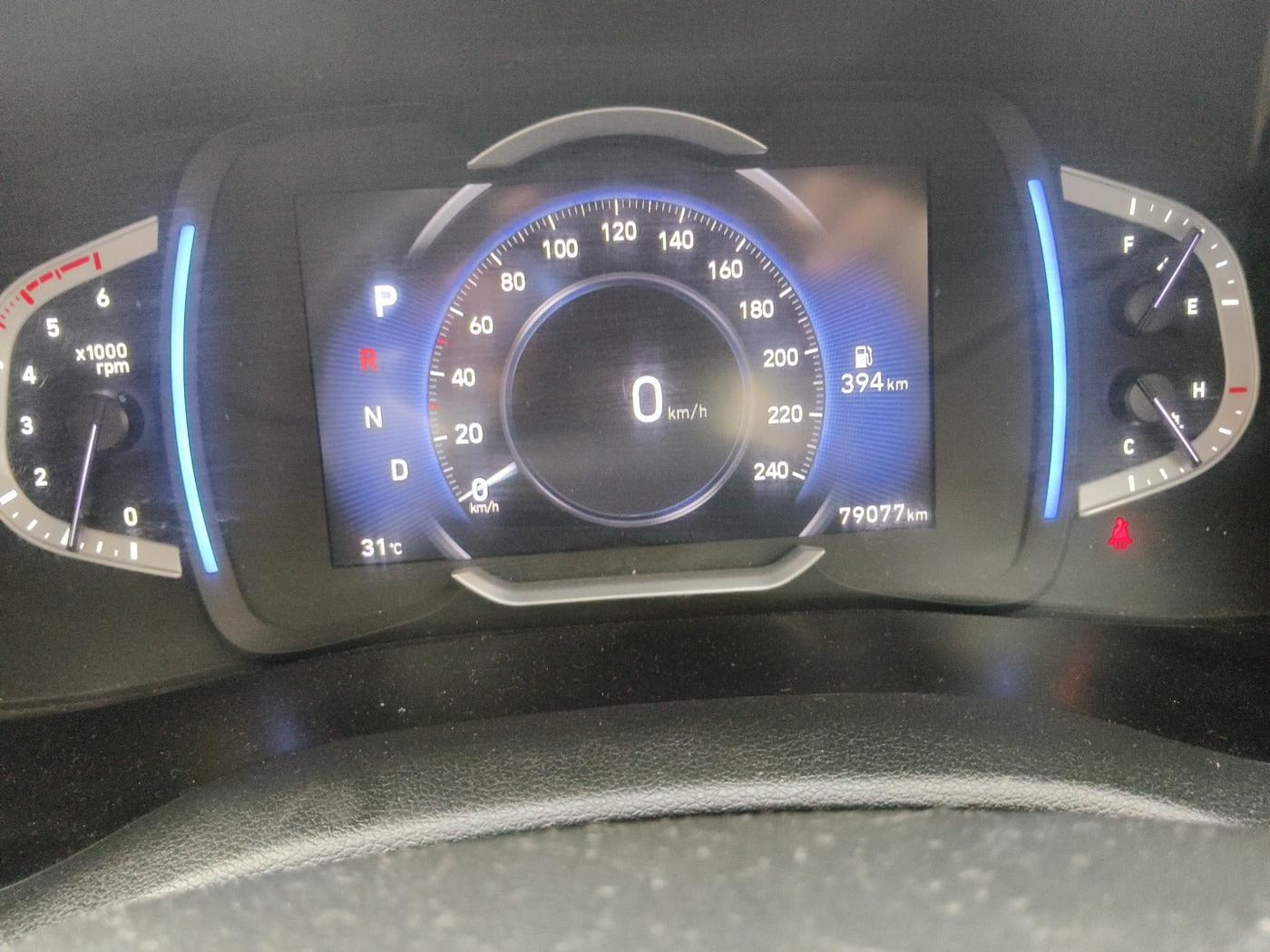 2021 Hyundai Creta SX (O) AT 1.5 DIESEL, Diesel, Automatic, 79,077 km, interior