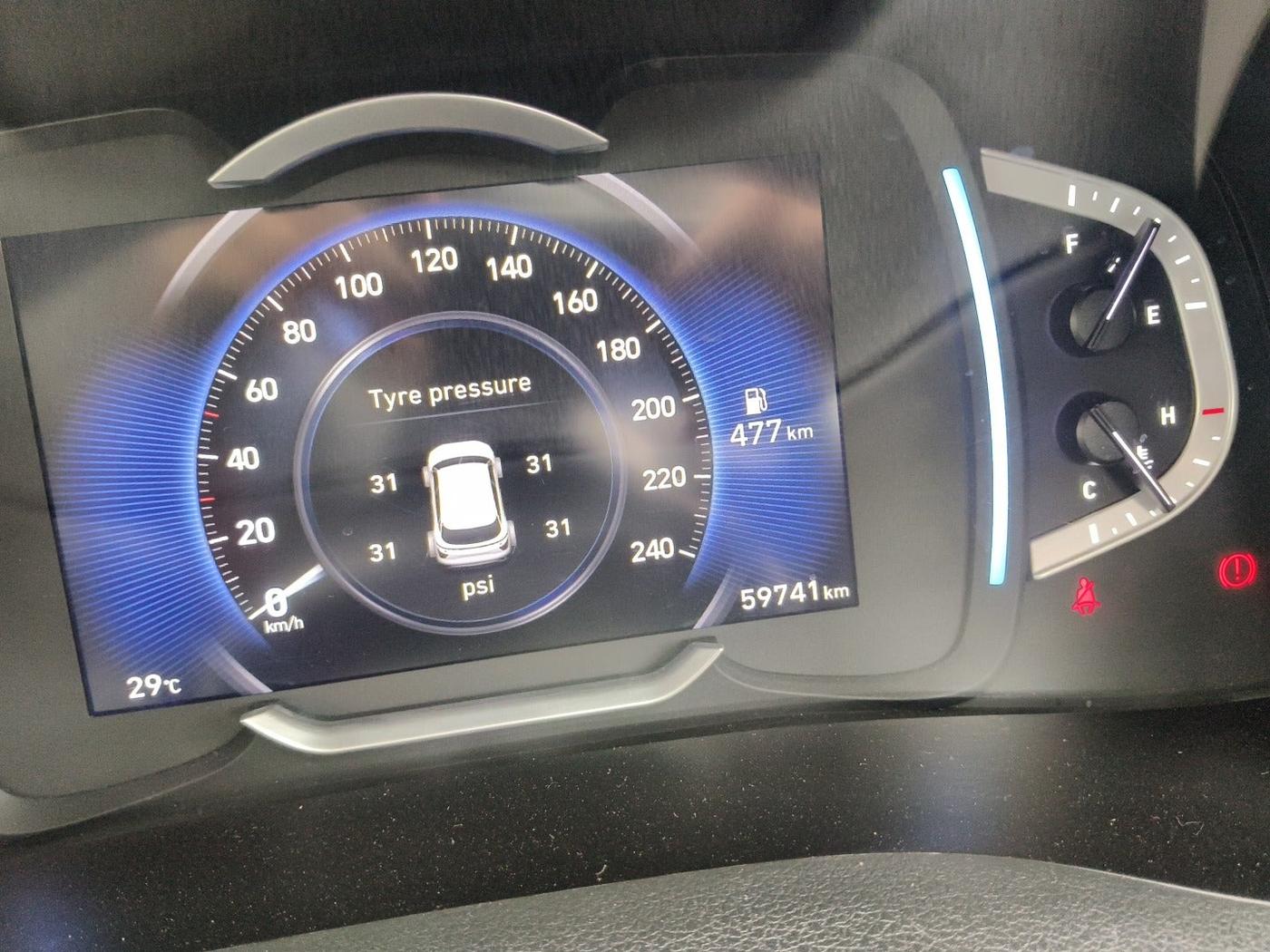 2020 Hyundai Creta SX (O) 1.5 DIESEL, Diesel, Manual, 60,250 km, interior