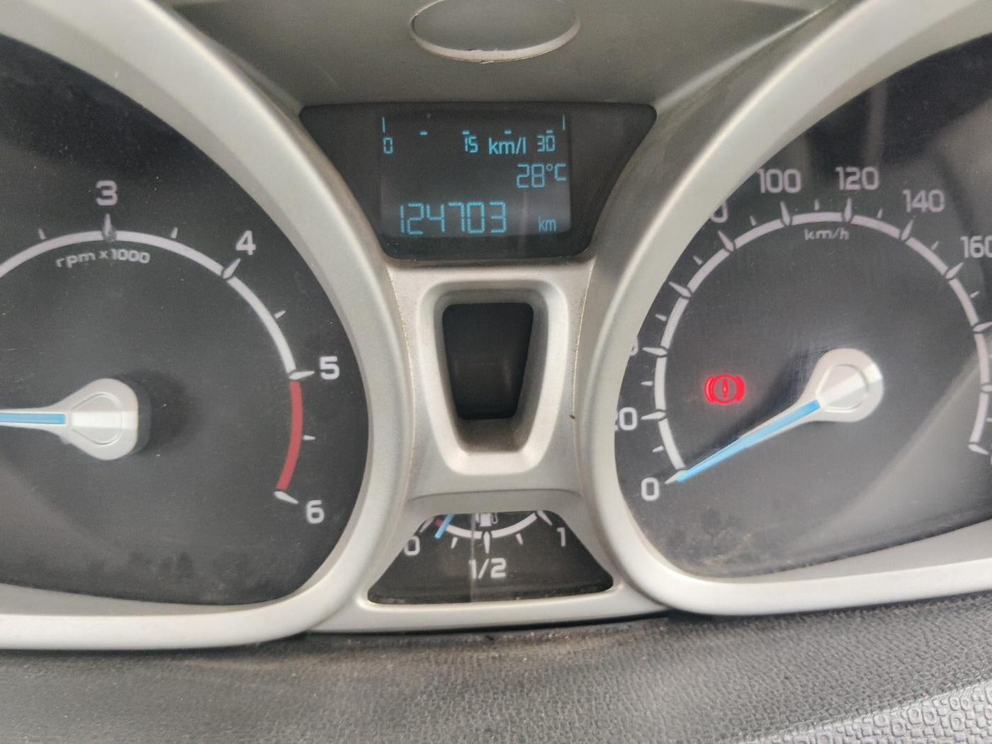 2014 Ford Ecosport TITANIUM 1.5L DIESEL, Diesel, Manual, 1,24,703 km, interior