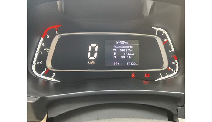 2020 KIA SONET HTX 1.5, Diesel, Manual, 51,229 km, interior