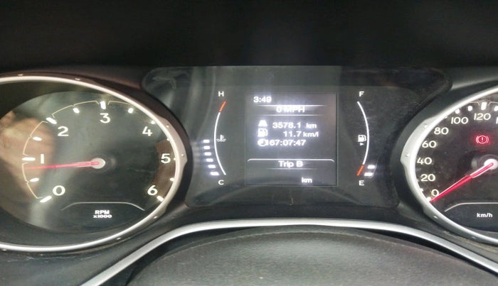 2017 Jeep Compass LONGITUDE 2.0 DIESEL, Diesel, Manual, 1,65,204 km, interior