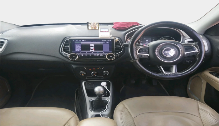 2017 Jeep Compass LONGITUDE 2.0 DIESEL, Diesel, Manual, 1,65,204 km, interior