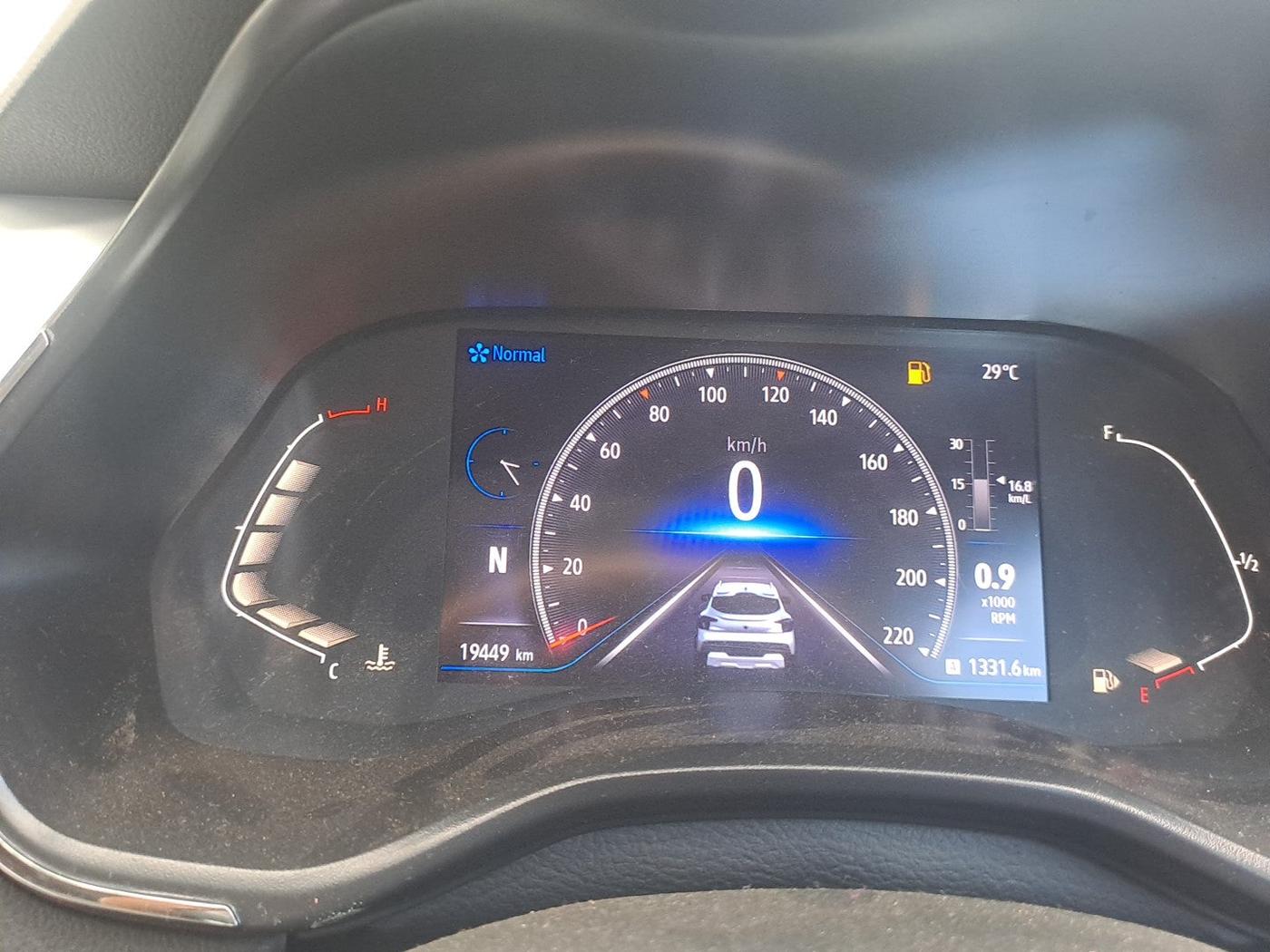 2024 Renault Kiger RXZ AMT, Petrol, Automatic, 20,049 km, interior
