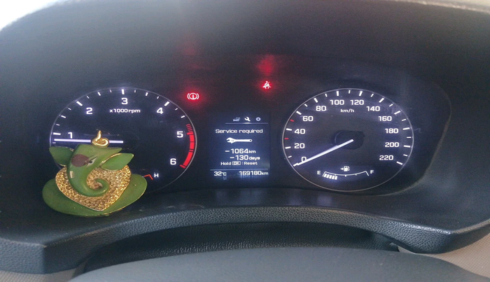 2016 Hyundai Creta SX 1.6 DIESEL, Diesel, Manual, 1,69,180 km, interior