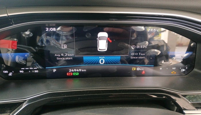 2022 Volkswagen VIRTUS TOPLINE TSI 1.0 AT, Petrol, Automatic, 24,949 km, interior