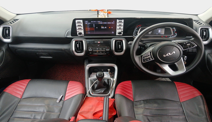 2021 KIA SONET HTK PLUS 1.2, Petrol, Manual, 1,07,567 km, interior