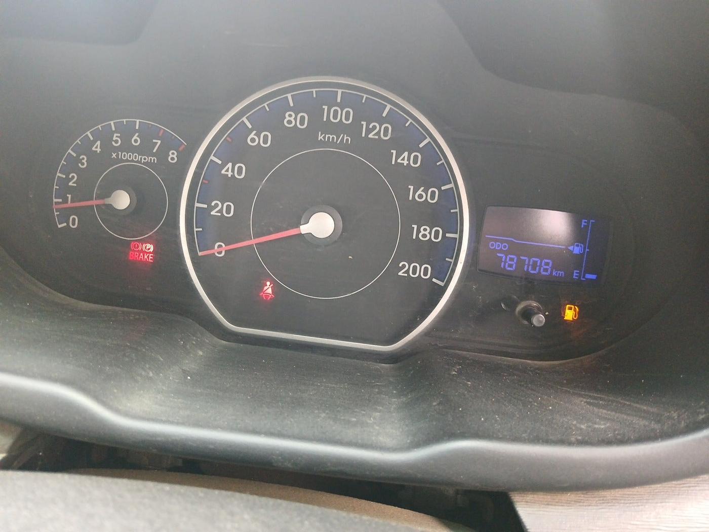 2011 Hyundai i10 SPORTZ 1.2, Petrol, Manual, 78,708 km, interior