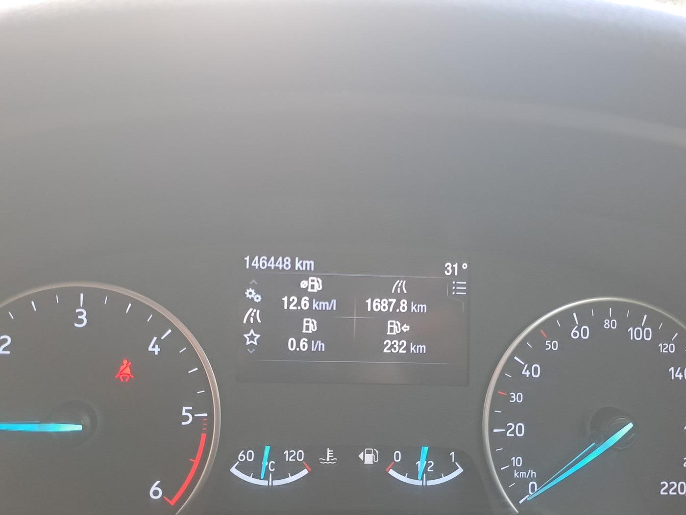 2020 Ford Ecosport TITANIUM 1.5L SPORTS(SUNROOF) DIESEL, Diesel, Manual, 1,48,100 km, interior