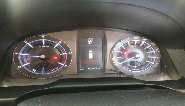 2021 Toyota Innova Crysta 2.4 ZX AT 7 STR, Diesel, Automatic, 1,02,543 km, interior