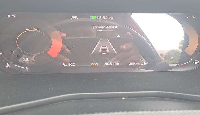 2024 Tata Curvv Accomplished Plus A 1.2 Hyperion GDI Petrol 6MT, Petrol, Manual, 8,081 km, interior