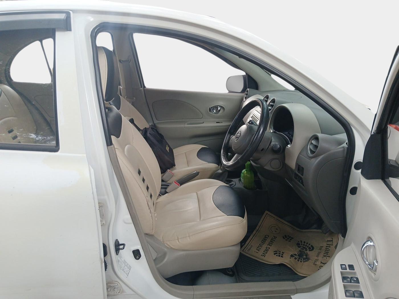 2010 Nissan Micra XV PETROL, Petrol, Manual, 1,30,497 km, interior