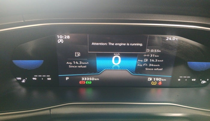 2022 Volkswagen TAIGUN TOPLINE 1.0 TSI AT, Petrol, Automatic, 33,350 km, interior