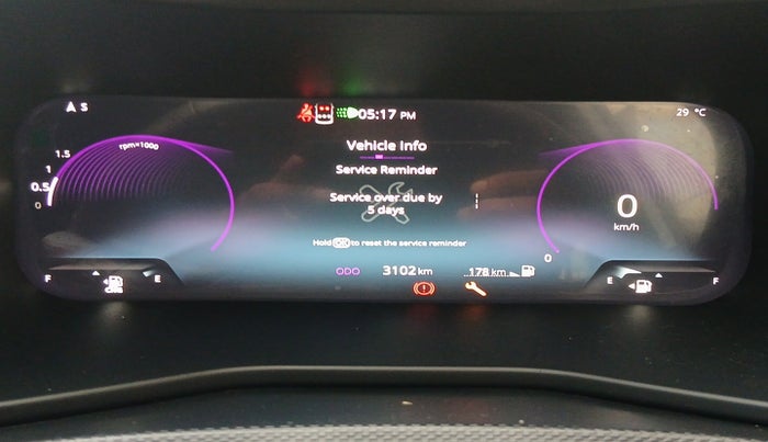 2024 Tata NEXON  Fearless Plus PS 1.2 iCNG, Petrol, Manual, 3,102 km, interior