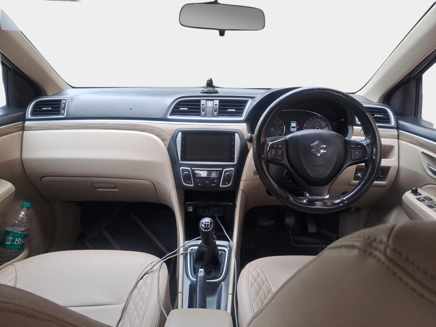 2021 Maruti Ciaz ZETA 1.5 SHVS MT PETROL, Petrol, Manual, 69,200 km, interior