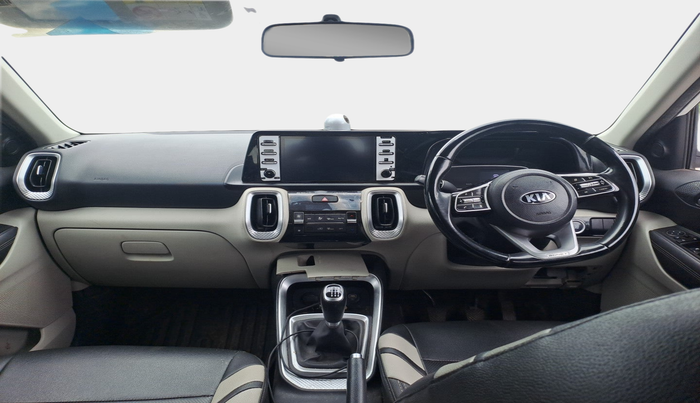 2020 KIA SONET HTX 1.5, Diesel, Manual, 1,32,629 km, interior