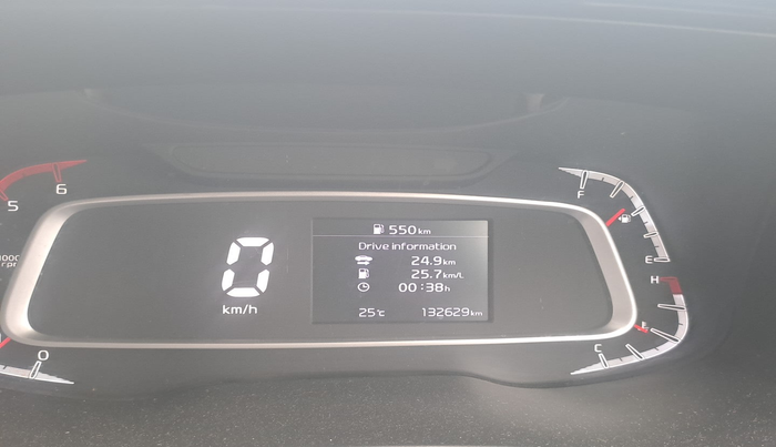 2020 KIA SONET HTX 1.5, Diesel, Manual, 1,32,629 km, interior