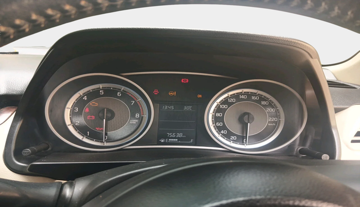 2017 Maruti Dzire ZXI PLUS, Petrol, Manual, 75,638 km, interior