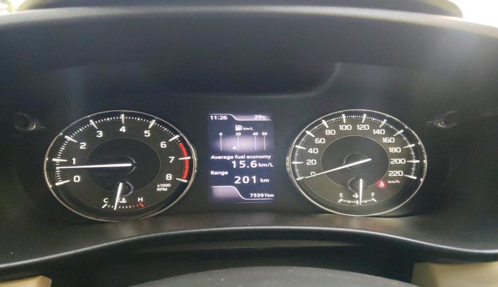 2022 Toyota Glanza V, Petrol, Manual, 75,391 km, interior