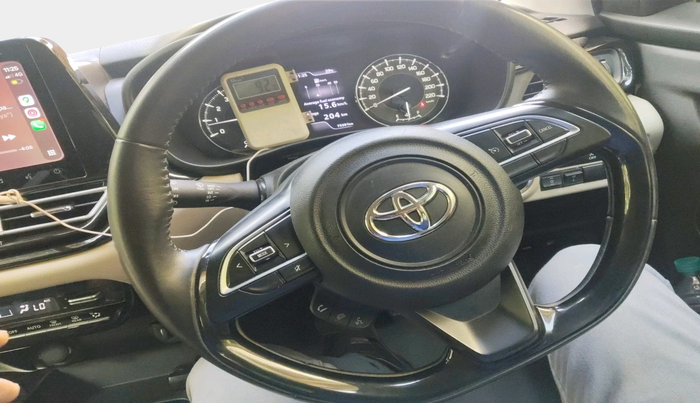 2022 Toyota Glanza V, Petrol, Manual, 75,391 km, interior