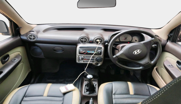 2010 Hyundai Santro Xing GLS, Petrol, Manual, 1,00,445 km, interior