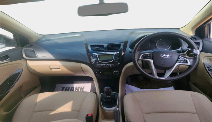 2014 Hyundai Verna FLUIDIC 1.6 CRDI SX, Diesel, Manual, 1,50,729 km, interior