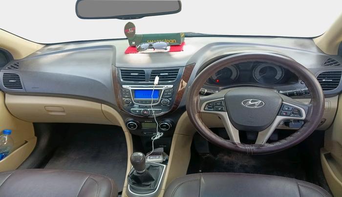 2013 Hyundai Verna FLUIDIC 1.6 CRDI SX, Diesel, Manual, 1,29,728 km, interior