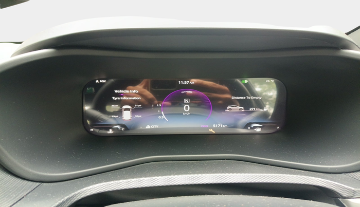 2024 Tata NEXON Fearless 1.2 Revotron 7DCA Dark Edition, Petrol, Automatic, 5,171 km, interior