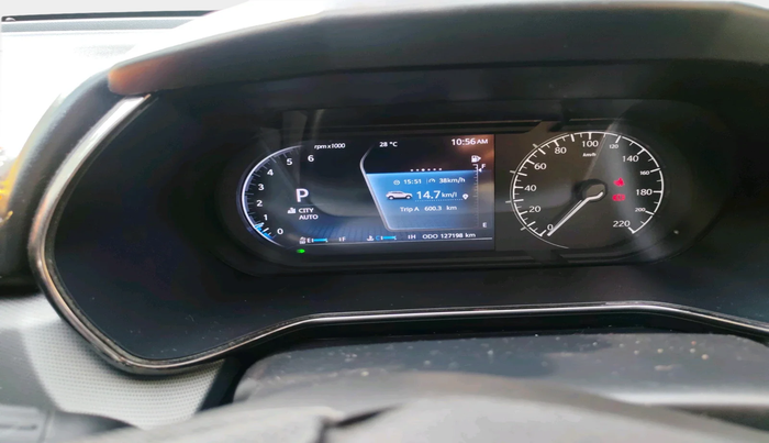 2021 Tata Harrier XZA PLUS 2.0L DARK EDITION, Diesel, Automatic, 1,27,198 km, interior