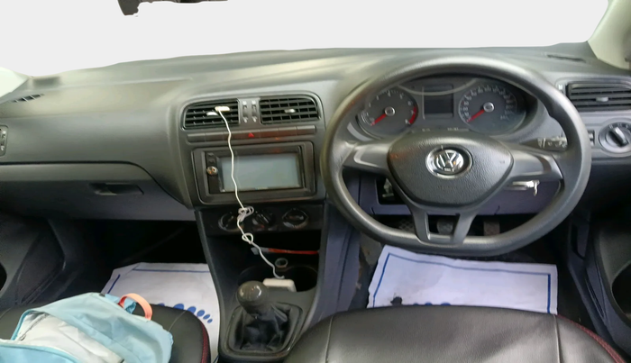 2017 Volkswagen Polo TRENDLINE 1.2L PETROL, Petrol, Manual, 1,37,230 km, interior