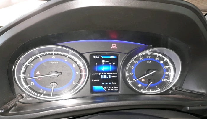 2021 Toyota Glanza V, Petrol, Manual, 22,902 km, interior