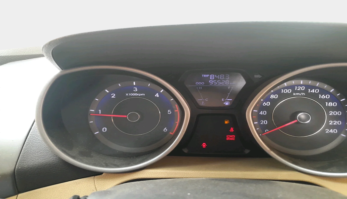 2013 Hyundai New Elantra 1.6 SX MT DIESEL, Diesel, Manual, 95,528 km, interior