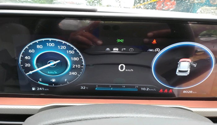 2025 Hyundai Creta SX (O) 1.5 PETROL, Petrol, Manual, 8,028 km, interior