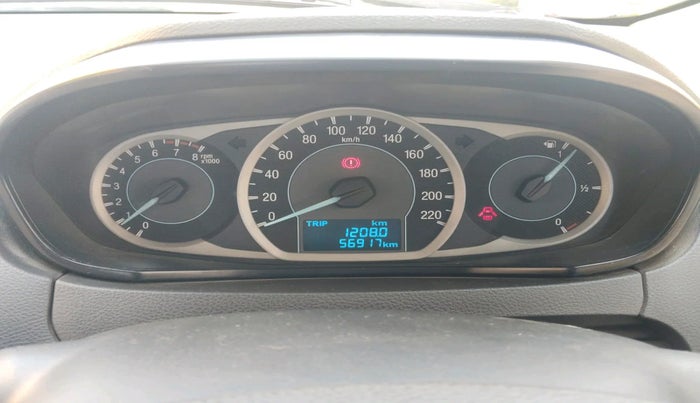 2016 Ford Figo Aspire TITANIUM 1.2 PETROL, Petrol, Manual, 56,917 km, interior