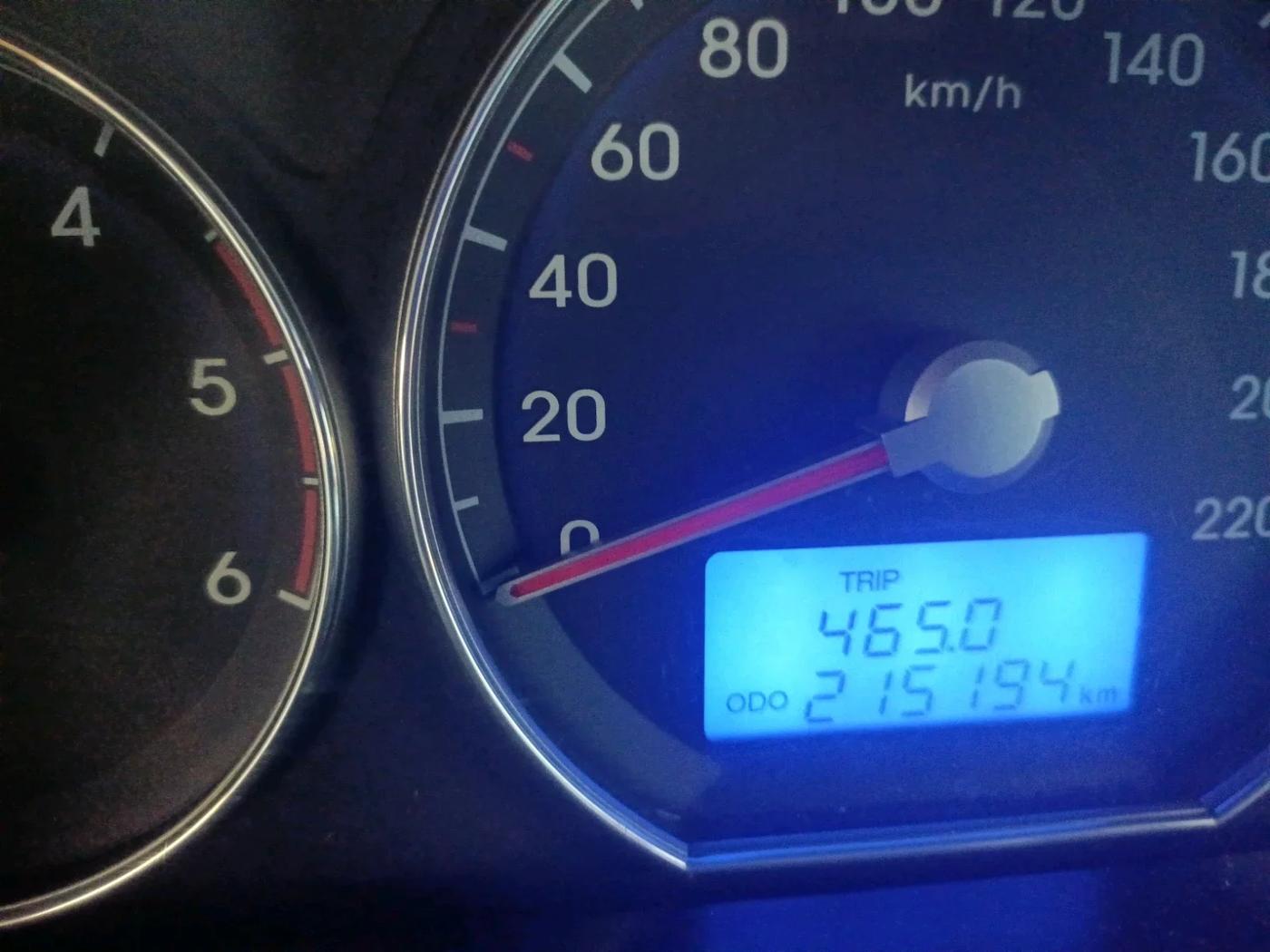 2012 Hyundai Santa Fe 4 WD, Diesel, Manual, 2,16,000 km, interior