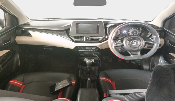 2022 Toyota Glanza G, Petrol, Manual, 1,29,080 km, interior