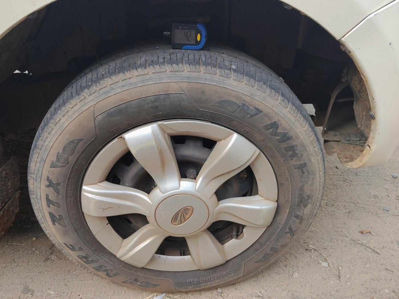 2013 Mahindra Quanto C4, Diesel, Manual, 1,21,433 km, tyre
