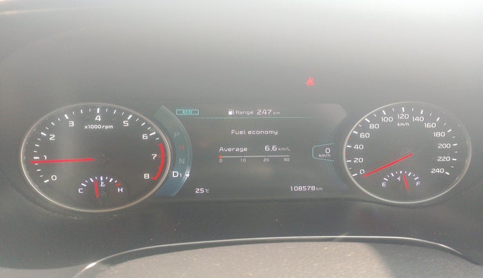 2019 KIA SELTOS GTX AT 1.4 PETROL, Petrol, Automatic, 1,08,578 km, interior