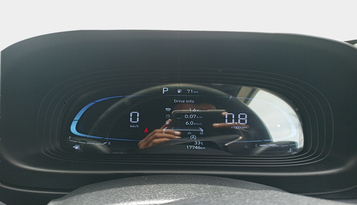 2023 Hyundai VENUE SX(O) 1.0 Turbo DCT Knight Edition, Petrol, Automatic, 17,746 km, interior