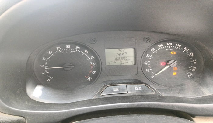 2010 Skoda Fabia AMBITION 1.2 TDI, Diesel, Manual, 1,68,890 km, interior