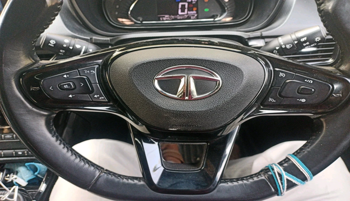 2022 Tata NEXON XZ PLUS (HS) PETROL DARK EDITION, Petrol, Manual, 57,845 km, interior