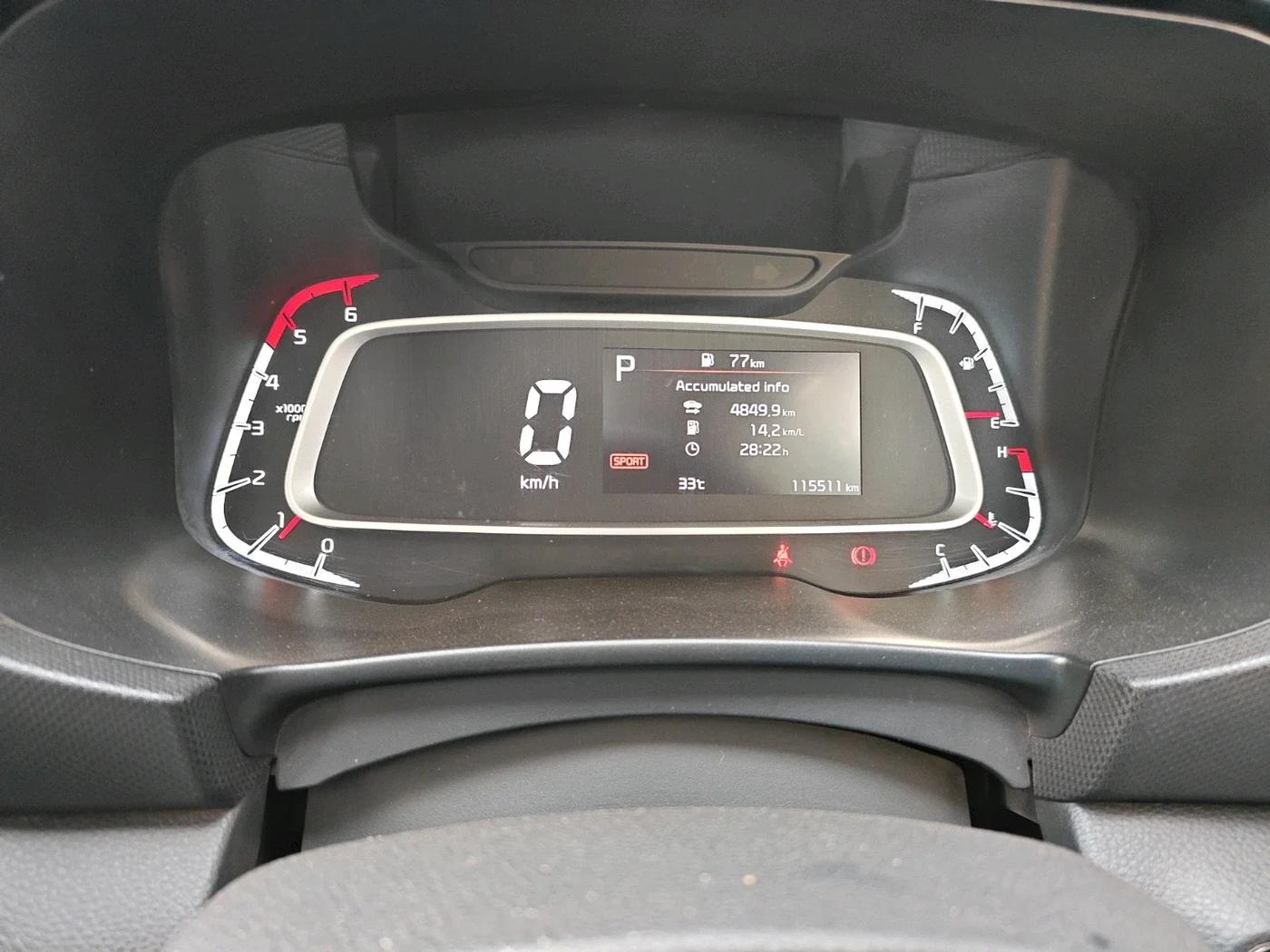 2020 KIA SONET GTX PLUS 1.5 AT, Diesel, Automatic, 1,20,211 km, interior