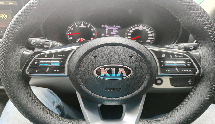 2021 KIA SELTOS HTX IVT 1.5 PETROL, Petrol, Automatic, 46,299 km, interior